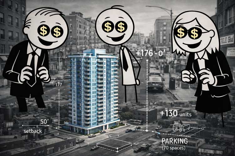 greedy real estate developers