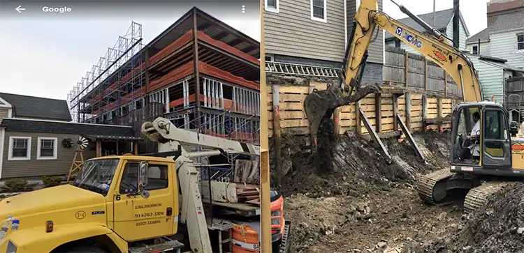 Dina Periello House Construction Site