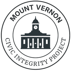 Mount Vernon Civic Integrity Project Logo